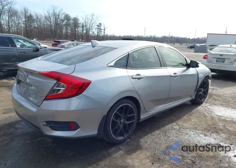 2018 Honda Civic Ex-L z USA, uszkodzony, nr VIN JHMFC1F71JX038694